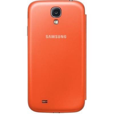 Etui na telefon Samsung Galaxy S4 Flip Cover - pomarańczowe