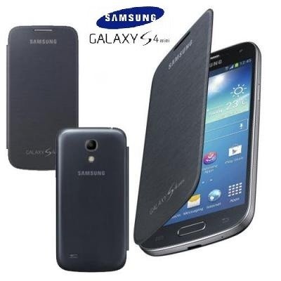 Etui na telefon Samsung Galaxy S4 mini Flip Cover - granatowe