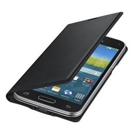 Etui na telefon Samsung Galaxy S5 mini Flip Cover - czarne