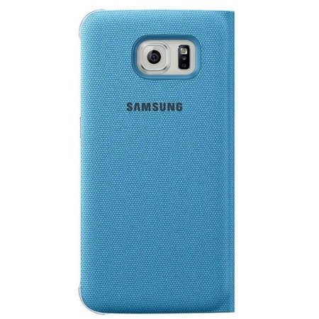 Etui na telefon Samsung Galaxy S6 S View Cover - niebieskie