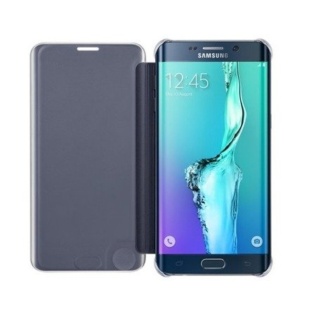 Etui na telefon Samsung Galaxy S6 edge+ Clear View Cover - granatowe