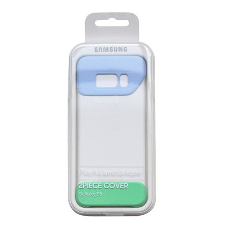 Etui na telefon Samsung Galaxy S8 2Piece Cover - fioletowo-zielone