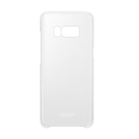 Etui na telefon Samsung Galaxy S8 Clear Cover - transparentne (Silver)