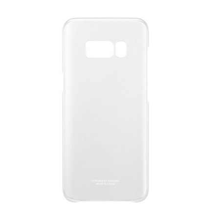 Etui na telefon Samsung Galaxy S8 Clear Cover - transparentne (Silver)