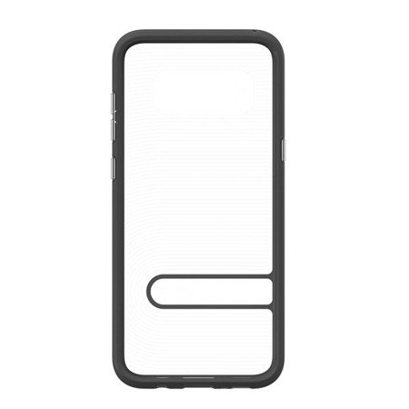 Etui na telefon Samsung Galaxy S8 Plus GEAR4 Greenwich - transparentne z czarną ramką