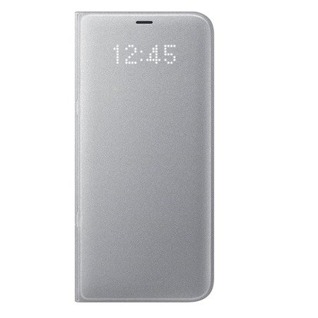 Etui na telefon Samsung Galaxy S8 Plus LED View Cover - srebrne