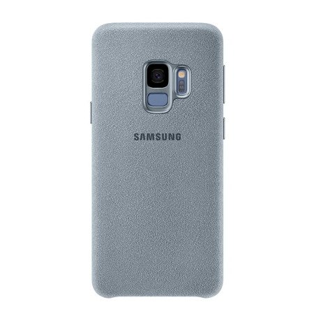 Etui na telefon Samsung Galaxy S9 Alcantara - miętowe