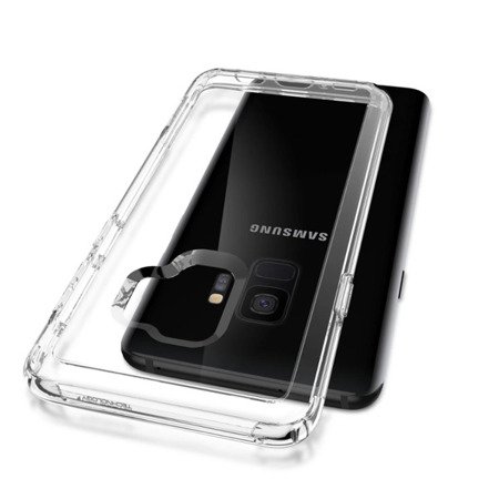 Etui na telefon Samsung Galaxy S9 Spigen Slim Armor Crystal - transparentne