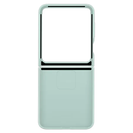 Etui na telefon Samsung Galaxy Z Flip6 Silicone Case with Ring - miętowe