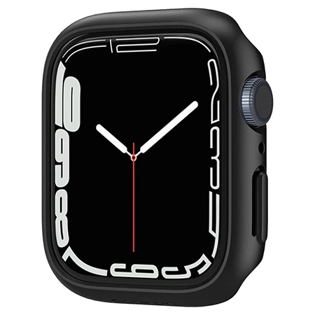 Etui ochronne Spigen Thin Fit do Apple Watch 7/ 8/ 9 45 mm - czarne