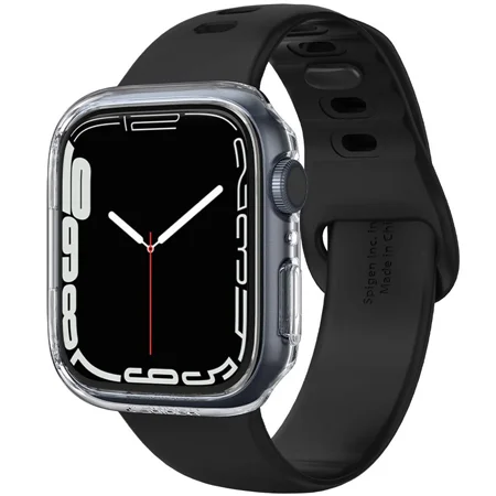 Etui ochronne Spigen Thin Fit do Apple Watch 7/ 8/ 9 45 mm - transparentne (Crystal Clear)