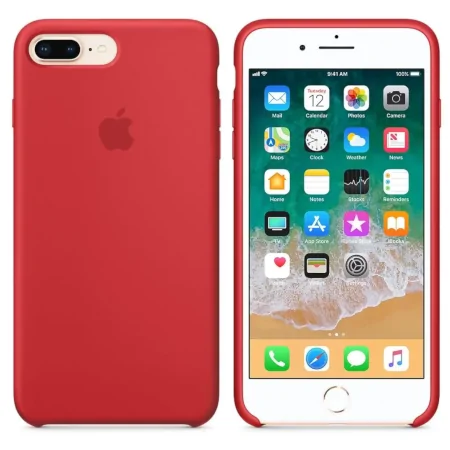 Etui silikonowe Apple Silicone Case do iPhone 7 Plus/ 8 Plus - czerwone (Red)