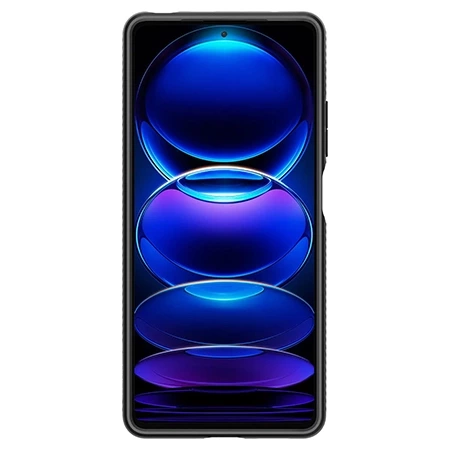 Etui silikonowe do Xiaomi POCO X5 Pro 5G/ Redmi Note 12 Pro 5G Spigen Liquid Air - czarne (Matte Black)