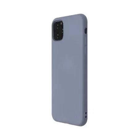 Etui silikonowe na Apple iPhone 11 Pro Max Just Must Candy - szare (Lavender Grey)