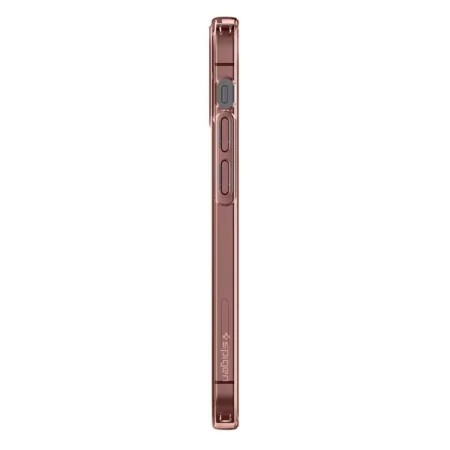 Etui silikonowe na Apple iPhone 12 mini Spigen Crystal Flex - różowe (Rose Crystal)