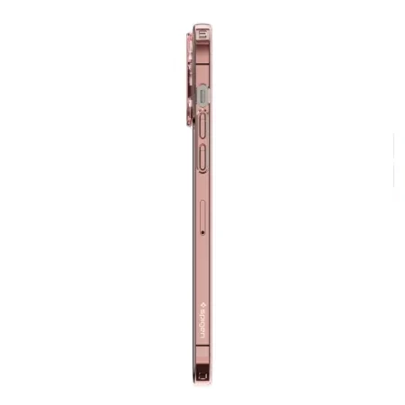 Etui silikonowe na Apple iPhone 14 Pro Max Spigen Crystal Flex - różowe (Rose Crystal)