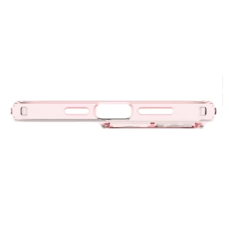 Etui silikonowe na Apple iPhone 14 Pro Max Spigen Crystal Flex - różowe (Rose Crystal)