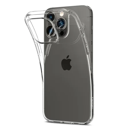 Etui silikonowe na Apple iPhone 14 Pro Spigen Crystal Flex - transparentne (Crystal Clear)