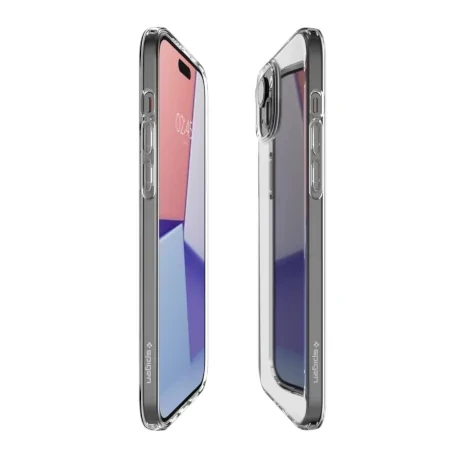 Etui silikonowe na Apple iPhone 15 Spigen Crystal Flex - transparentne 