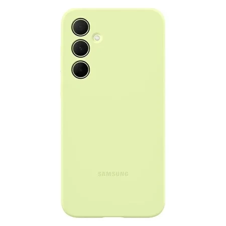 Etui silikonowe na telefon Samsung Galaxy A55 5G Silicone Case - zielone