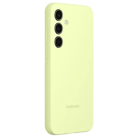 Etui silikonowe na telefon Samsung Galaxy A55 5G Silicone Case - zielone