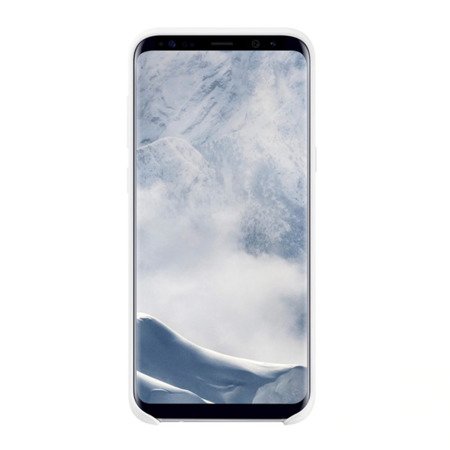 Etui silikonowe na telefon Samsung Galaxy S8 Plus - białe