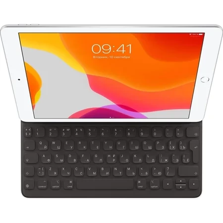 Etui z klawiaturą Apple iPad Pro 10,5/ iPad Air 3/ iPad 7/ iPad 8/ iPad 9 Smart Keyboard (układ rosyjski) - czarne