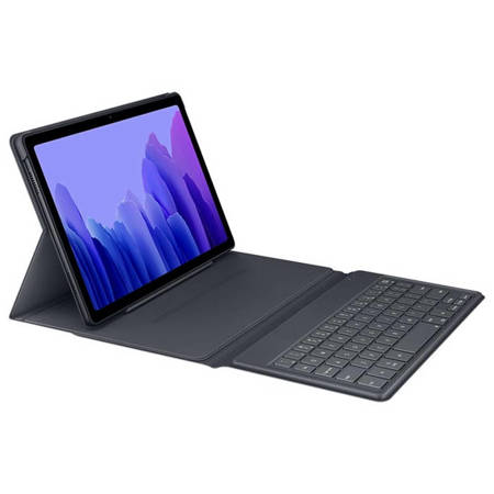 Etui z klawiaturą Samsung Galaxy Tab A7 10.4 Book Cover Keyboard - szare [OUTLET]