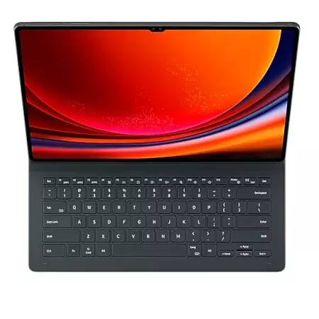 Etui z klawiaturą Samsung Galaxy Tab S9 Ultra/ S9 Ultra 5G Book Cover Keyboard Slim - czarne UKŁAD ANGIELSKI