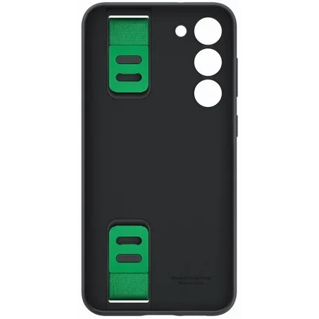 Etui z paskiem na telefon Samsung Galaxy S23 Plus Silicone Grip Case - czarne