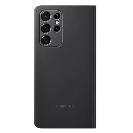 Etui z rysikiem Samsung Smart Clear View Cover with S Pen do Galaxy S21 Ultra -  czarne 