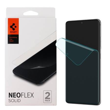 Folia ochronna na telefon Samsung Galaxy S21 5G Spigen Neo Flex - 2 sztuki