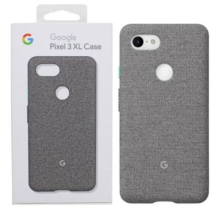 Google Pixel 3 XL etui Fabric Case GA00498 - szary