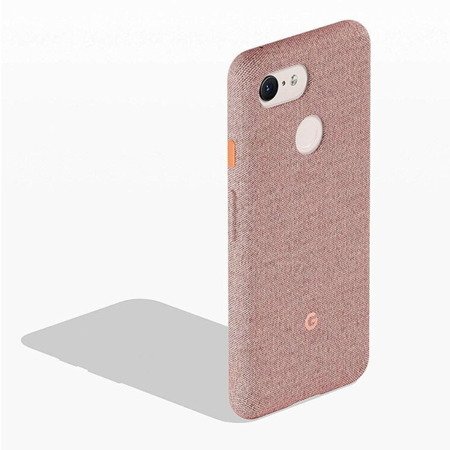 Google Pixel 3 etui Fabric Case GA00492 - różowy (Pink Moon)