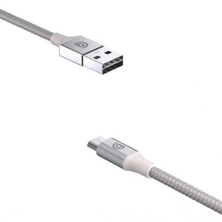 Griffin kabel micro-USB z dwustronnym USB-A 1.5m - szary