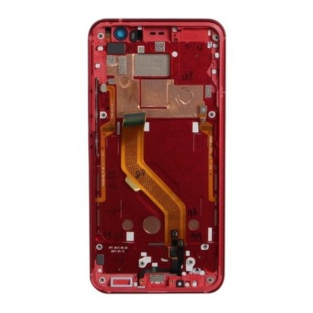 HTC U11 wyświetlacz LCD z ramką - czerwony