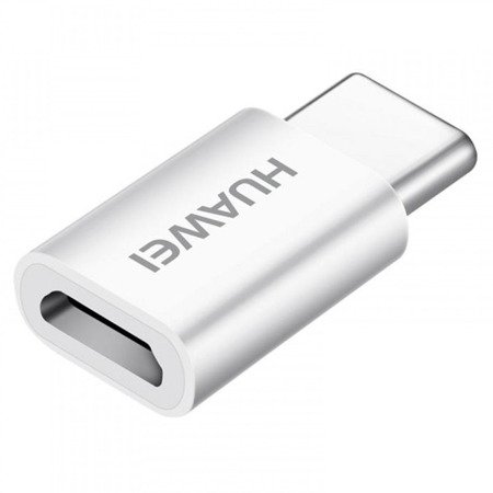 Huawei AP52 adapter z micro-USB na USB Typ-C - biały