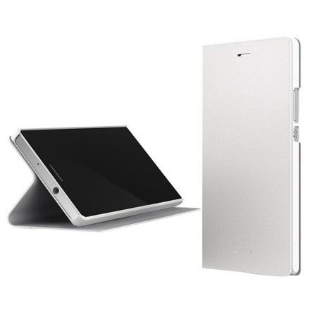 Huawei Ascend P7 etui Flip Cover - biały