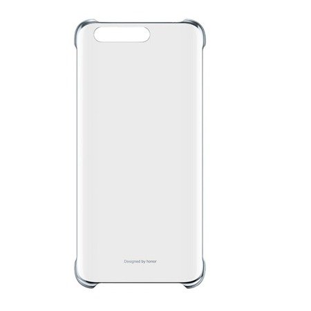 Huawei Honor 9 etui PC Case - transparentne z szarą ramką