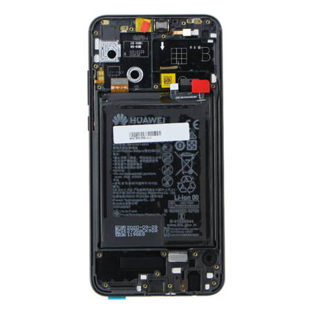Huawei Honor 9X Lite wyświetlacz LCD z ramką i baterią - czarny