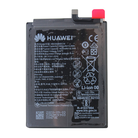 Huawei Mate 10 / Mate 10 Pro / P20 Pro oryginalna bateria HB436486ECW - 4000 mAh