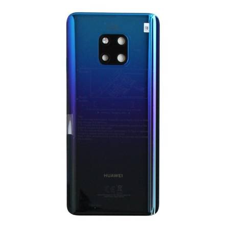 Huawei Mate 20 Pro LYA-L29 klapka baterii - niebiesko-fioletowa (Twilight)