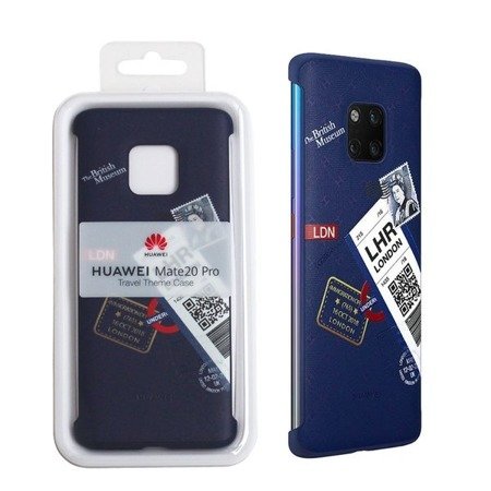 Huawei Mate 20 Pro plastikowe etui PC Case 51992632 - niebieskie