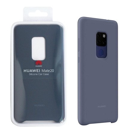 Huawei Mate 20 etui Silicone Car Case 51992617- niebieski 