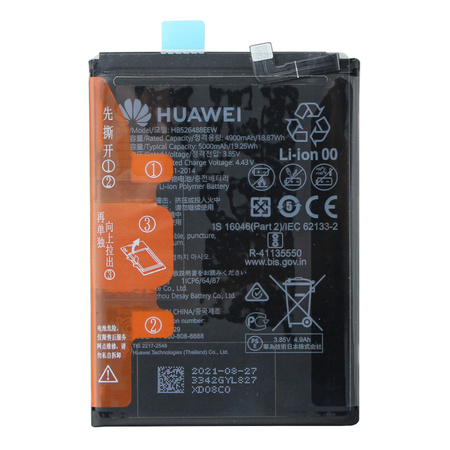 Huawei P Smart 2021 oryginalna bateria HB526488EEW - 5000 mAh