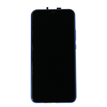 Huawei P Smart Plus wyświetlacz LCD z ramką - fioletowy