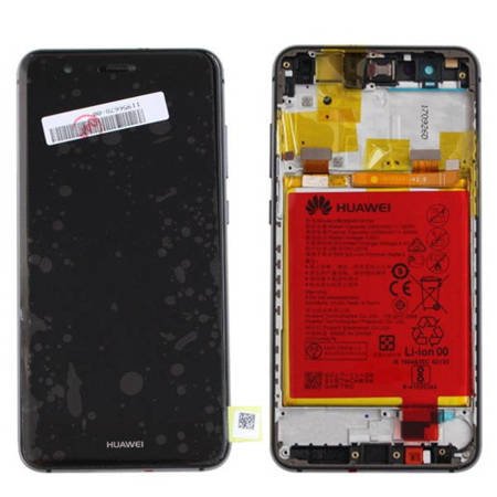 Huawei P10 Lite WAS-L21 wyświetlacz LCD z baterią - czarny