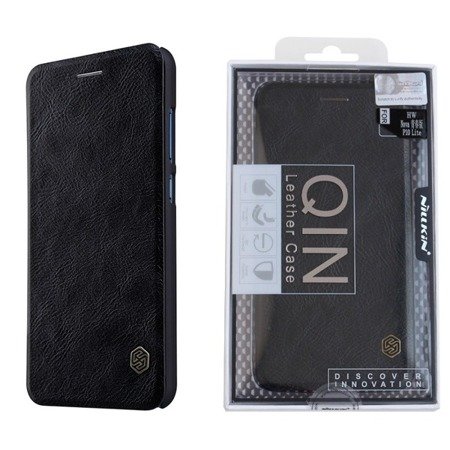 Huawei P10 Lite etui Nillkin QIN Leather Case - czarne