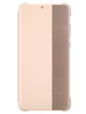 Huawei P20 Pro etui Smart View Flip Cover 51992366 - różowe
