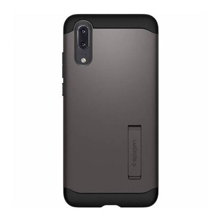 Huawei P20 etui Spigen Slim Armor L21CS24015 -  stalowy (Gunmetal)